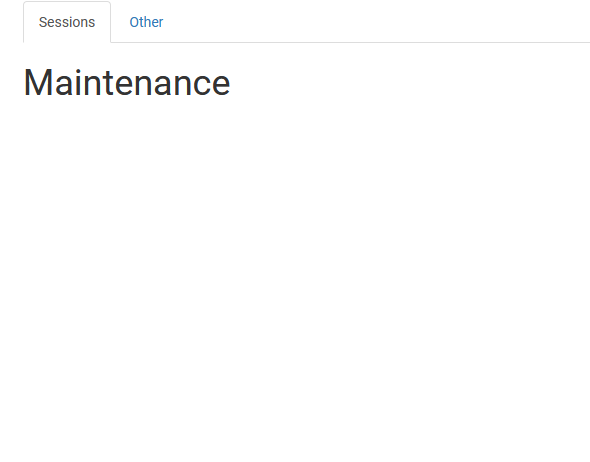 Maintenance Breaks